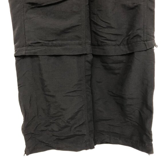 MEC Convertible Black Hiking pants zipper removable bottoms size 10 - Picture 11 of 14